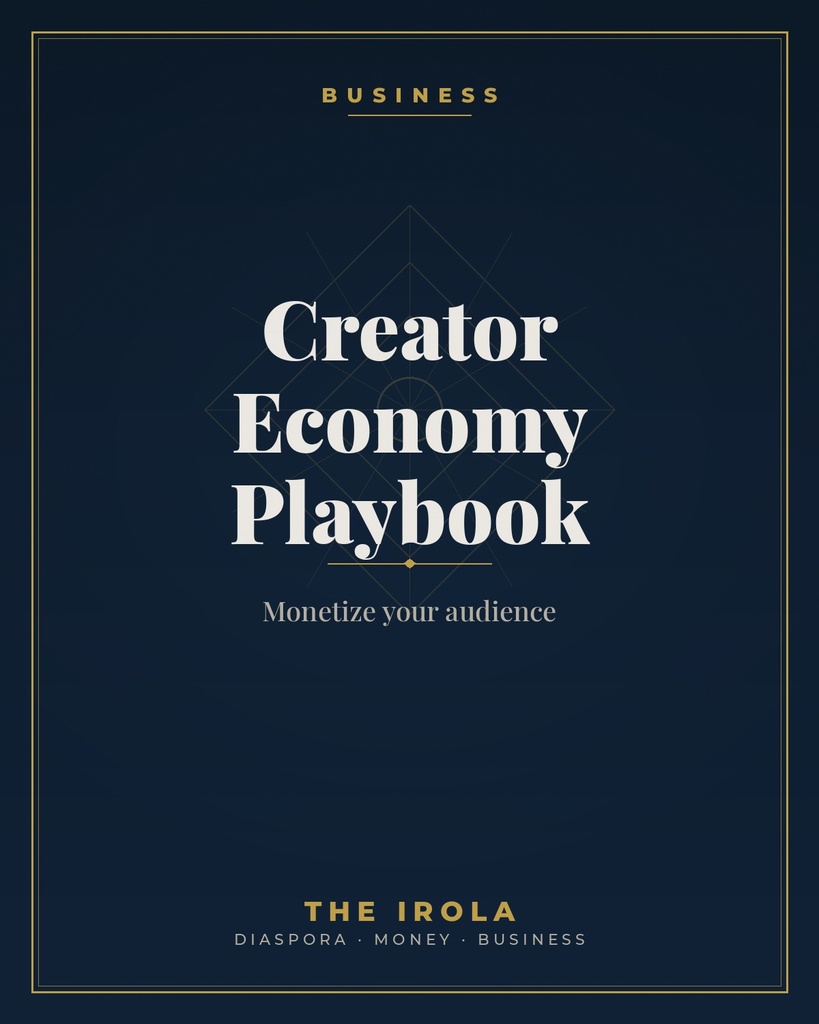 The Creator Economy Playbook