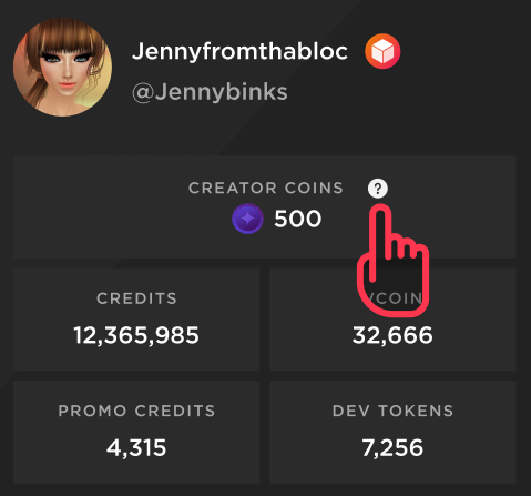 The Creator Tokens